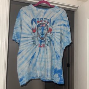 Old Row Blue Tie Dye Post Malone T-Shirt